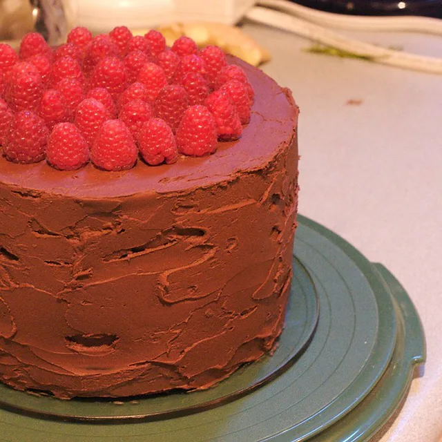 Chocolate Raspberry Cake